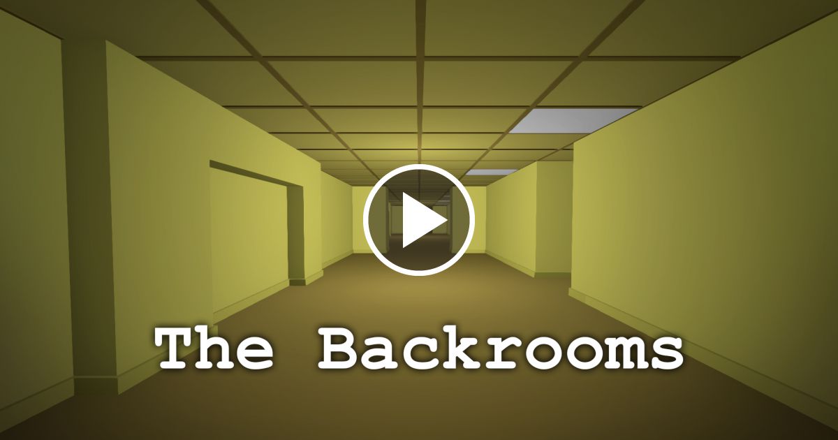  nonymous The Backrooms If you're not careful and you noclip out of  reality in the wrong areas. you'll end up in the Backrooms. where it's  nothing but the stink of old moist carpet, the madness of mono-yellow. the  endless background noise of ﬂuorescent