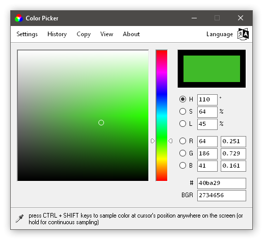 ToolSet - Color Picker